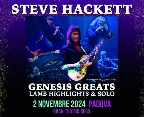 Steve Hackett - Genesis Greats, Lamb Highlights & Solo