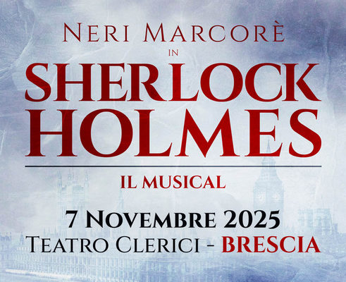 Neri Marcorè in Sherlock Holmes - Il Musical